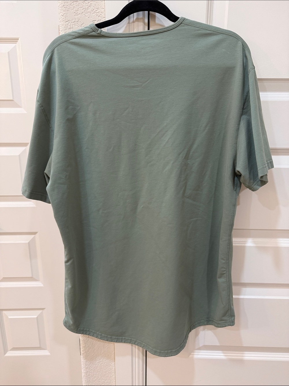 BYLT - Drop Cut LUX Short Sleeve Tee Sage Green - Picture 4 of 4